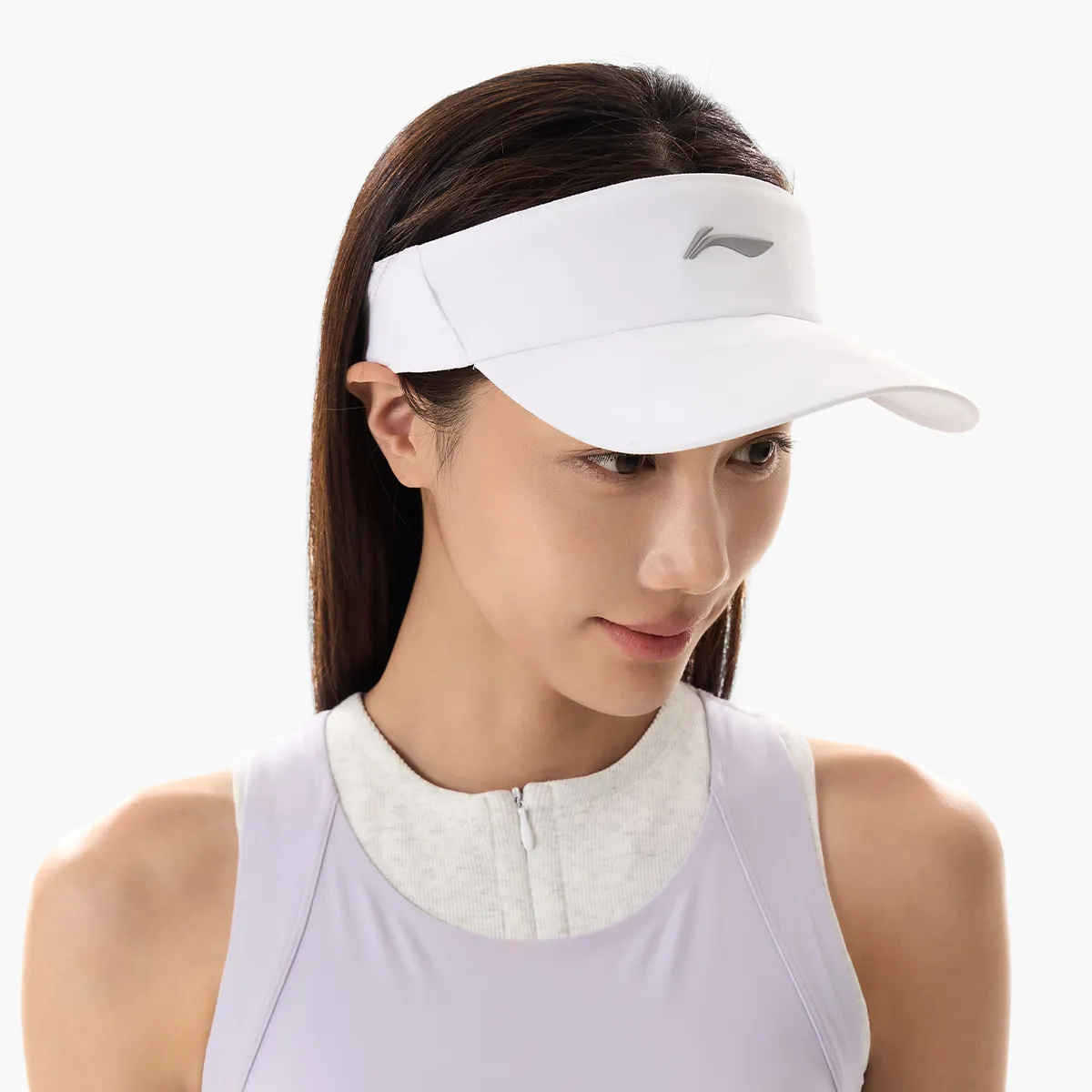 AMXW015-2 Кепка-козырек Jogging белый